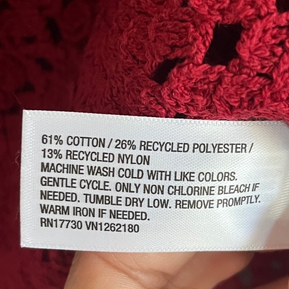 Universal Thread Red Knit Top - Picture 8 of 8